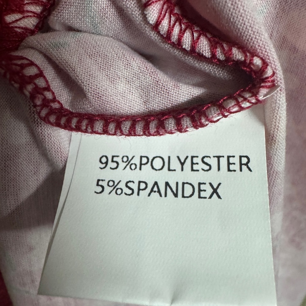 Red and White Spaghetti Strap Sundress - Picture 7 of 9